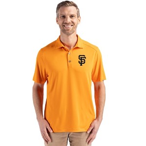 San Francisco Giants Cutter & Buck Forge Eco Stretch Recycled Mens Polo - Orange Burst - 2X Large - 1 of 1