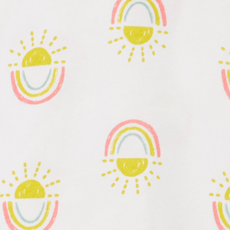 Carter's Just One You® Baby Girls' Family Love Sunshine Rainbow Sundress - Yellow/White, 3 of 5