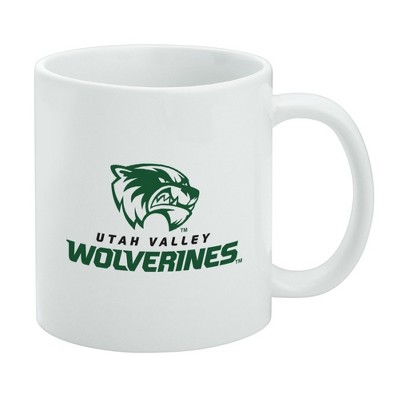 Utah Valley University Secondary Logo Ceramic Coffee Mug Novelty Gift Mugs for Coffee Tea and Hot Drinks 11oz White