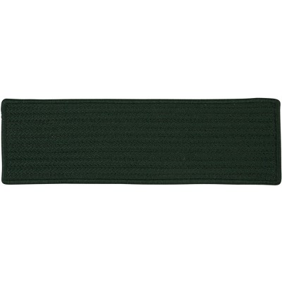 Colonial Mills Simply Home Solid - Dark Green Stair Tread, 1 Pc