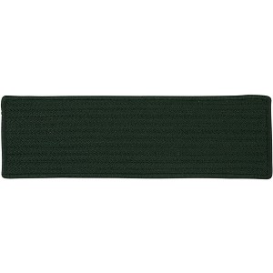 Colonial Mills Simply Home Solid - Dark Green Stair Tread Set (13) - 1 of 2