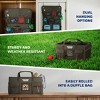 Panther Armor Dog Travel Bag- Hanging Dog Organizer ,  Dog Food & Treat Container for Travel Accessories - 4 of 4