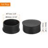 Unique Bargains Non-Slip Noise Reduction Non-Marking Furniture Chair Leg Caps - 2 of 4