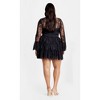 Women's Plus Size Logan Dress - navy | CITY CHIC - 2 of 4
