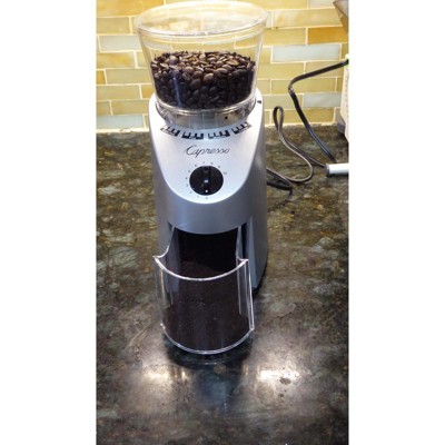 CoffeeTEAM TS Coffee Maker/Conical Burr Grinder Capresso