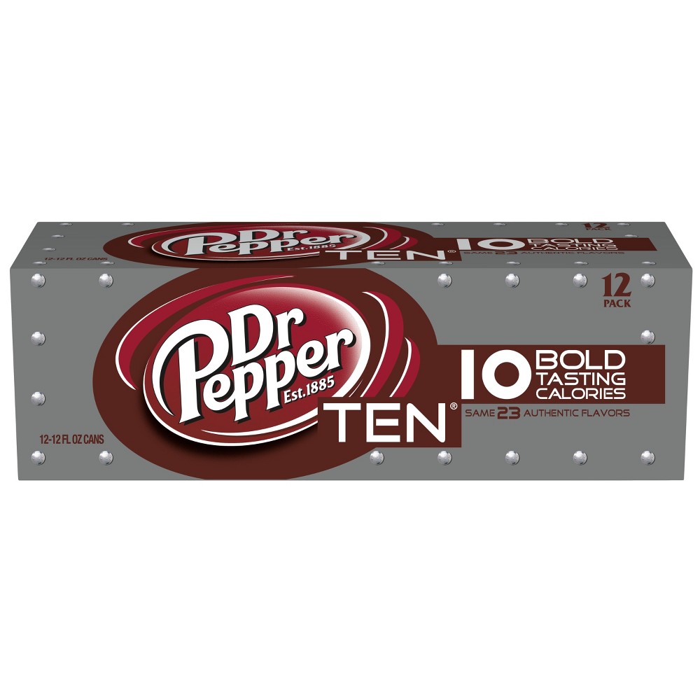 UPC 078000103168 product image for Dr Pepper TEN - 12pk/12 fl oz Cans | upcitemdb.com