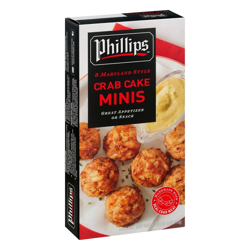 Phillips Frozen Mini Crab Cakes - 6oz, 3 of 5