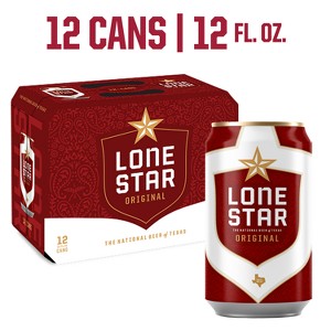 Lone Star Beer - 12pk/12 fl oz Cans - 1 of 4