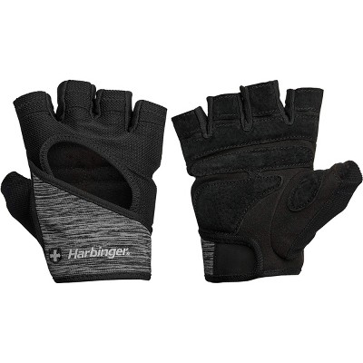 Harbinger Women's FlexFit Weight Lifting Gloves - Black/Gray Heather