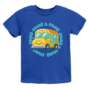 The Juniper Shop SmileyWorld Round & Round Bus Youth Short Sleeve Tee - 1 of 4