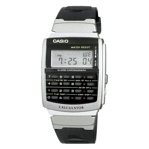 Men S Casio Calculator Watch Black Ca56 1 Target
