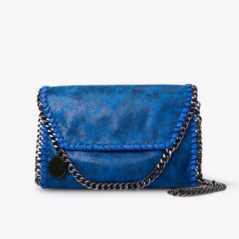 MERSI Alicia Crossbody Purse - Stunning Vegan Leather Purse with an  Adjustable Chain Shoulder Strap for Versatility