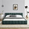 Accent Bed Frame Modern Upholstered with Soft Headboard for Bedroom 68in Width - 3irtyhousy - 3 of 4