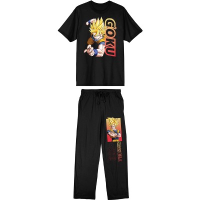 Dragon Ball Z Goku Men's 2-Piece T-Shirt and Sleep Pants Set