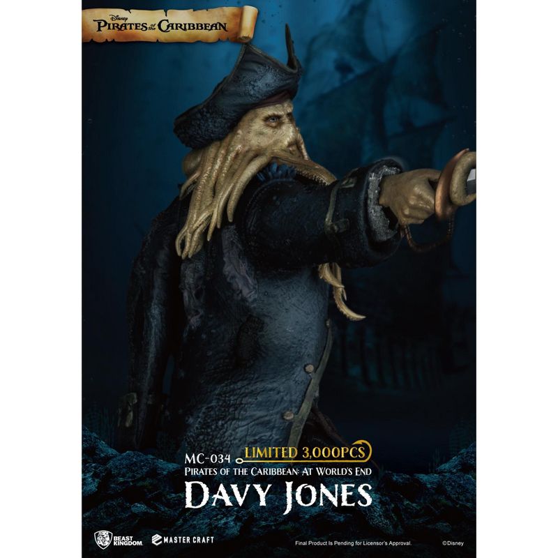 Disney Pirates of the Caribbean Master Craft Davy Jones (Master Craft), 5 of 9