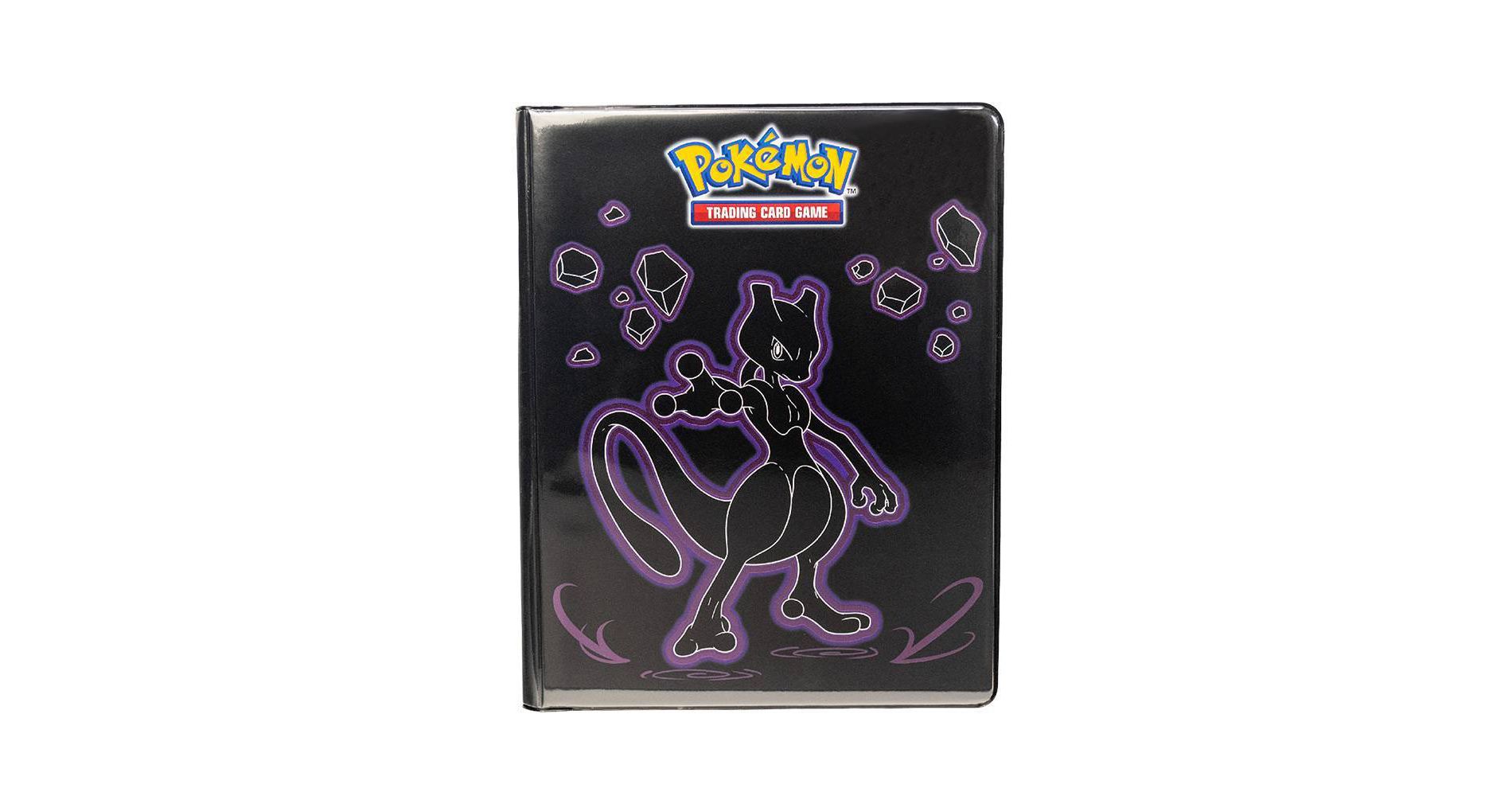 Ultra Pro Pokémon Trading Card Game: Neon Mewtwo 9-Pocket Portfolio