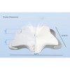 LISM Contour Bed Pillow,Adjustable Bed Memory Foam Pillows for Side Back Stomach Sleeper - 2 of 4
