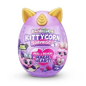 Sparkling Kittycorn Magic: Rainbocorns Surprise Series 2 Plushies, Gold, For Ages 3 And Up - 1 of 1