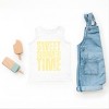 The Juniper Shop Sweet Summer Time Block Distressed Toddler Tank - 2 of 4