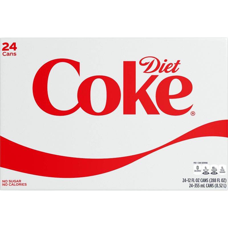 Diet Coke - 24pk/12 fl oz Cans, 6 of 7