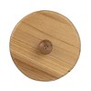 Multi Pattern Canister Metal & Wood - Foreside Home & Garden - 3 of 4