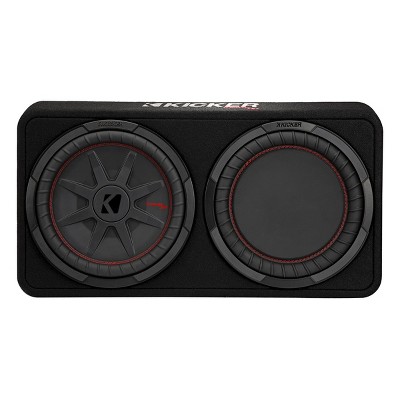 Kicker 48TCWRT122 CompRT Dual 12" 2-Ohm Subwoofer Enclosure