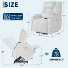 Power Lift Recliner Chair Sofa, PU Leather Reclining with Charging Ports, Cup Holders, Electric Stand Assist for Elderly with Remote - 2 of 4