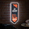 Evergreen Ultra-Thin Glazelight LED Wall Decor, Pennant, Chicago Bears- 9 x 23 Inches Made In USA - 2 of 4