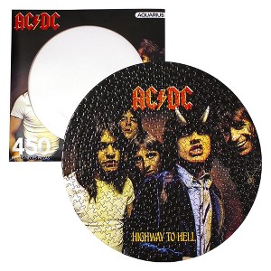 Aquarius Puzzles AC/DC Highway To Hell 450 Piece Picture Disc Jigsaw Puzzle - 1 of 4