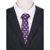 INSPIRE CHIC Men's Adjustable Regular Fit Satin Necktie - 4 of 4