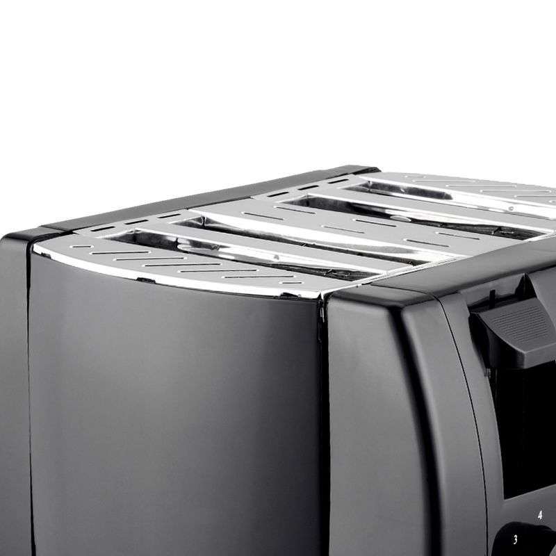 Brentwood Cool Touch 4 Slice Toaster in Black, 3 of 5