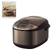 Zojirushi Micom Rice Cooker and Warmer (10-Cup) with Cookbook Bundle - 2 of 4
