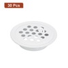 Unique Bargains Stainless Steel Dust-Proof Mesh Hole Circular Soffit Vent 30 Pcs - 3 of 4