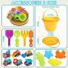 Garvee Beach Sand Toys Set for Kids, Silicone Collapsible Beach Bucket Travel Beach Toys,2.5L 3PCS - 2 of 4