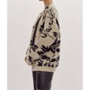 Women's Trying Your Best Floral Cardigan - entro - 3 of 4