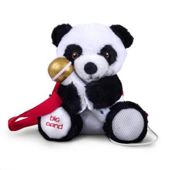 Singing Machine Plush Toy with Sing-Along Microphone - Big Panda