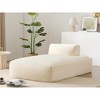 72.5'' Oversized Left-Facing Modular Sofa Bed, Fully Compressed No-Assembly Sofa for Living Room, Elderly-Friendly 1-Seat Foam Couch - 3 of 4