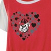 NCAA Georgia Bulldogs Girls' White Tie T-Shirt - 3 of 3