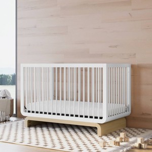 Storkcraft Santorini 5-In-1 Convertible Crib with Toddler Guardrail - 1 of 4