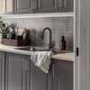 Cobbe High Arc Kitchen Faucet with Pull Down Sprayer 3 Spout Patterns with Pedestal for 1 to 3-Hole Installation - 2 of 4