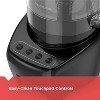 BLACK+DECKER Food Processor and Vegetable Chopper, Stainless Steel Blade, 8-Cup Capacity, 450W Power w/ Attachments to Shred, Slice, Grind, and Puree - 3 of 4
