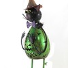 Direct Designs International 25.0 Inch Whimsy Standing Decoration Black Cat Pumpkin Bat Garden Statues - 3 of 3