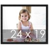 PosterPalooza | Simple Black Picture Frame - UV Acrylic, Backing Board, Hanging Hardware Included - 2 of 4