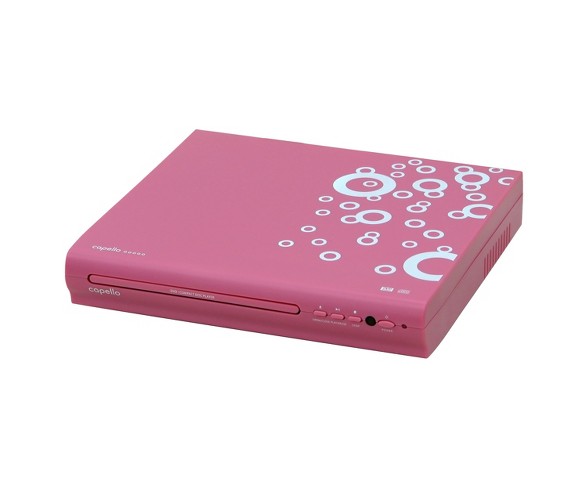 Capello 2 Channel HDMI DVD Player - Pink