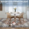 Indoor Soft Easy Vintage Luxurious Traditional Area Rug for Living Room Care Washable Floor Carpet Low Pile - 4 of 4