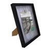 Northlight 12.5" Classical Rectangular 5" x 7" Photo Picture Frame with Clip - Black and White - image 3 of 4