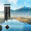 Woodstock Chimes Encore® Collection, Chimes of Pluto, 27'' Black Wind Chime DCKK27 - image 2 of 4