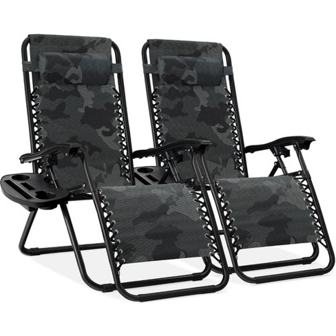 New zero gravity chairs case of 2 lounge patio chairs outdoor yard hot sale beach o62