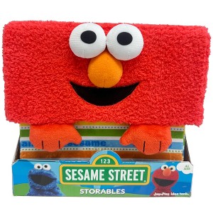 Sesame Street: Storables 8" Box, Elmo, Red Character Themed Bin - 1 of 4