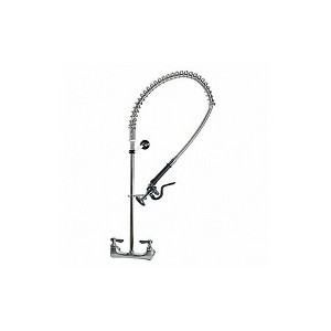 Dominion Commercial Faucets  Gooseneck,Chrome,Brass,1.6gpm 77-9011PR - 1 of 1